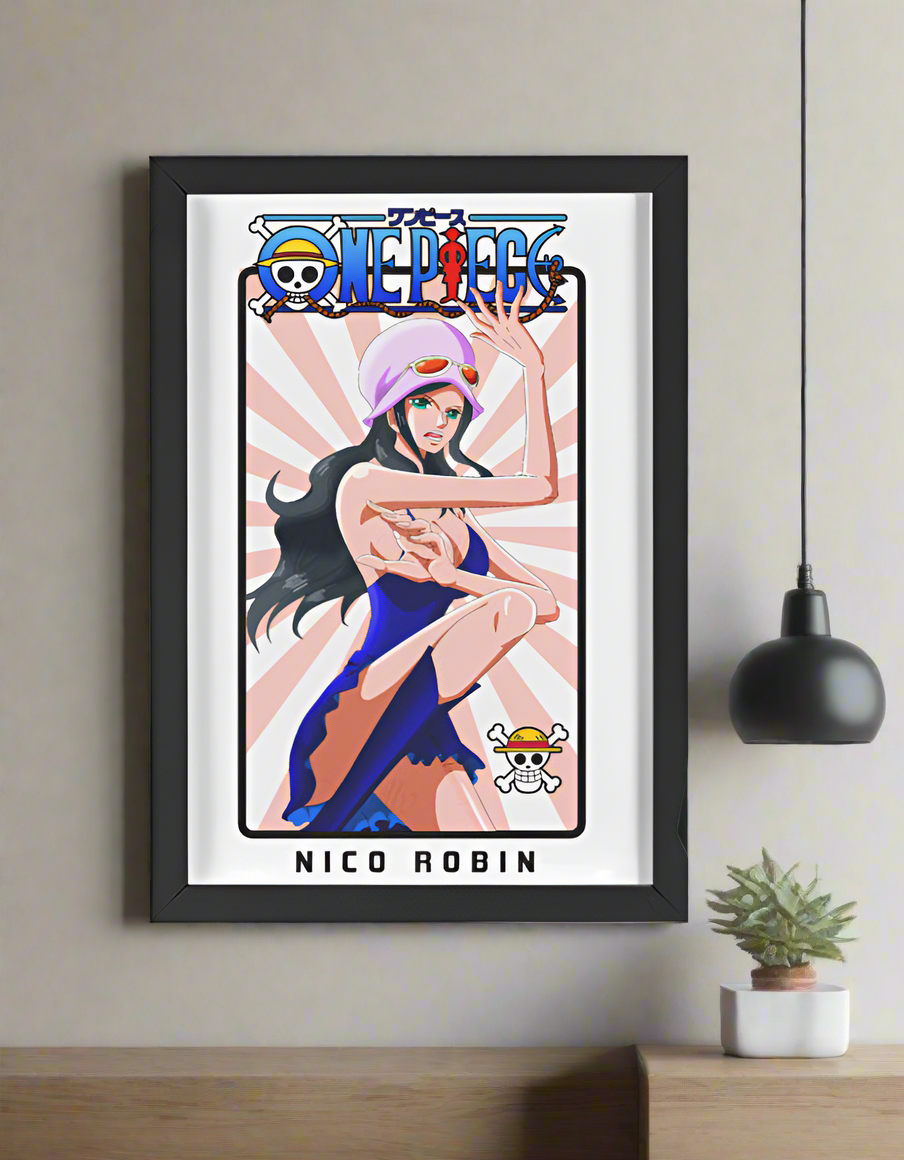 One Piece – Nico Robin Framed Poster