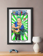 One Piece – Roronoa Zoro Framed Poster