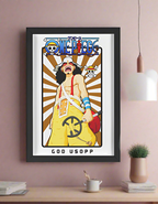 One Piece – God Usopp Framed Poster