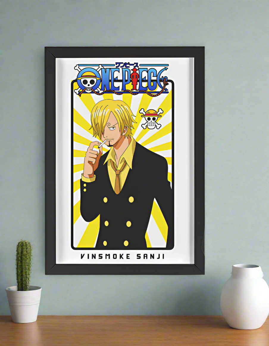 One Piece – Vinsmoke Sanji Framed Poster