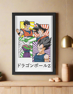 Dragon Ball Z – Heroes Burst Framed Poster