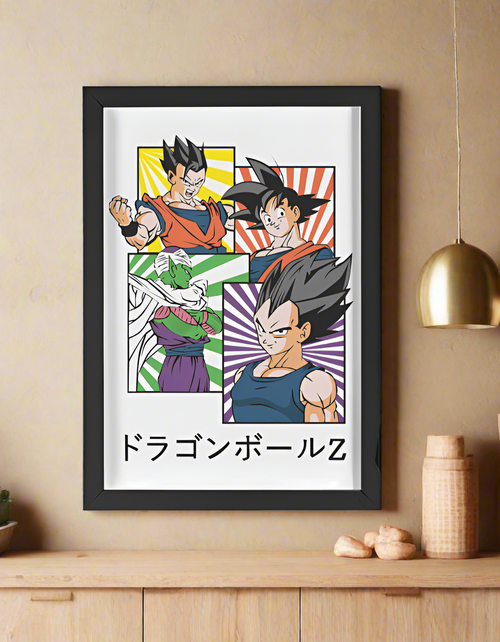 Dragon Ball Z – Heroes Burst Framed Poster