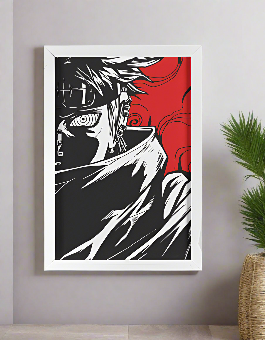 Naruto – Pain Minimalist Framed Poster