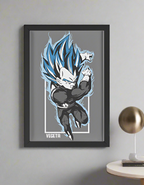 Dragon Ball – Vegeta Framed Poster